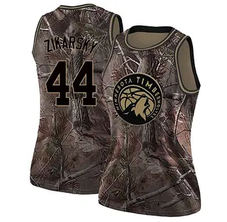 Minnesota Timberwolves Women's Rocco Zikarsky Camo Swingman Realtree Collection Jersey